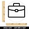 Brief Case Work Icon Self-Inking Rubber Stamp for Stamping Crafting Planners